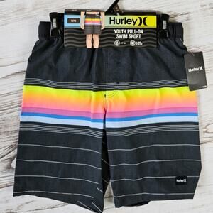 Hurley Boys Pull On Swim Shorts New sz 14/16 New